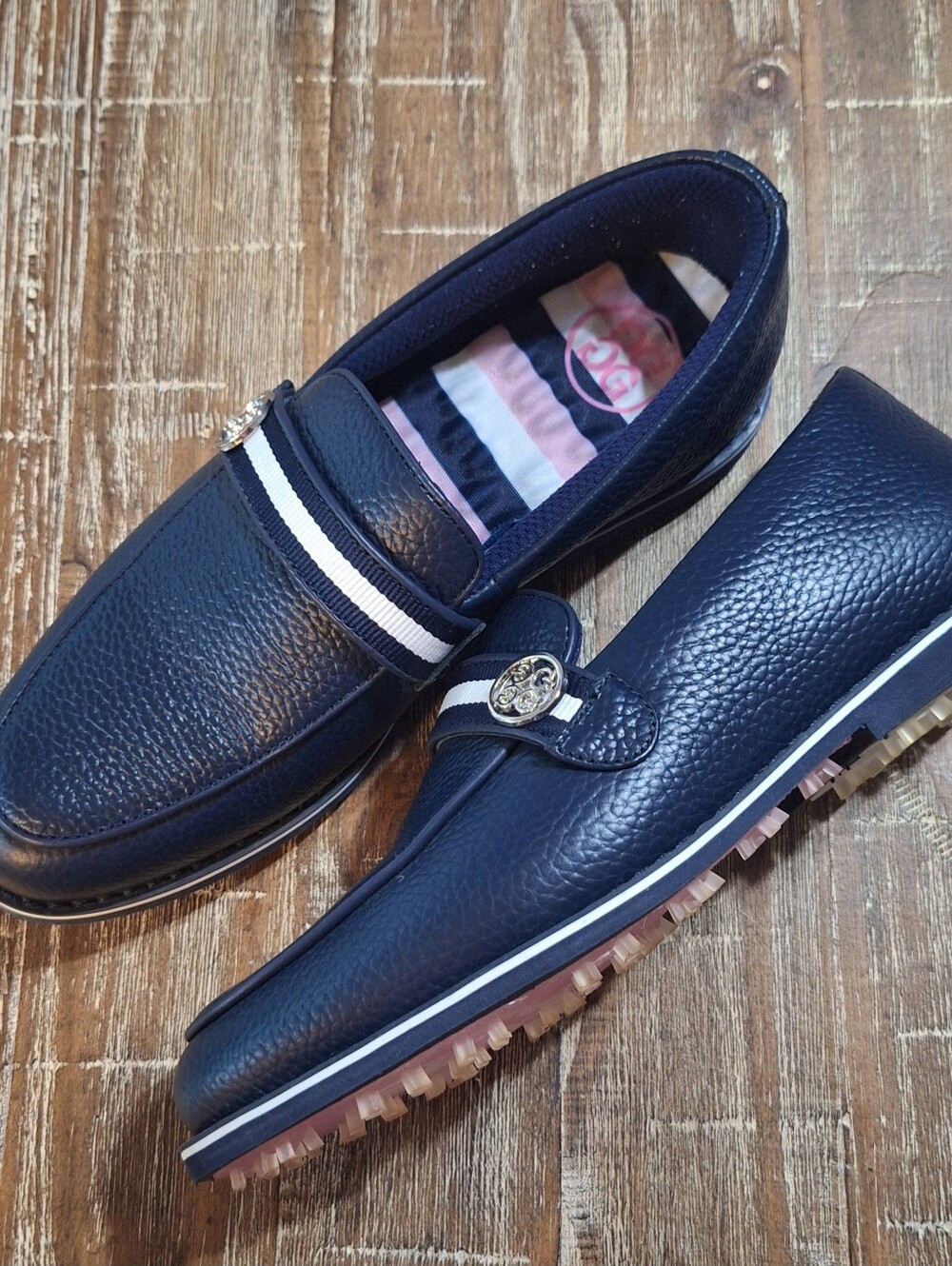 G/FORE Golf Shoes Womens Size 7M‎ Limited Edition Grosgrain Cruiser Gallivanter